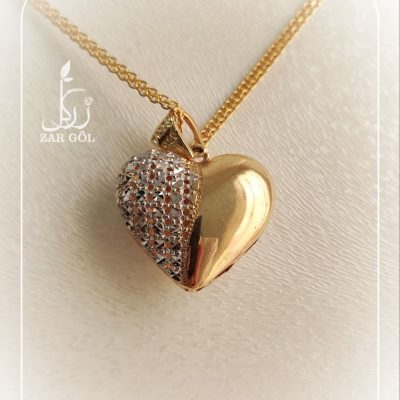 مدال قلب صیقلی فیوژن