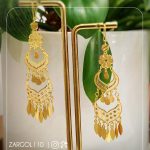 گوشواره فیوژن آویز طرح خلیج